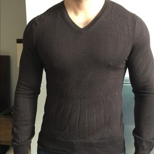 Express V-neck sweater